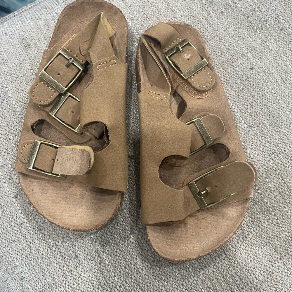 Kids Tan Sandals